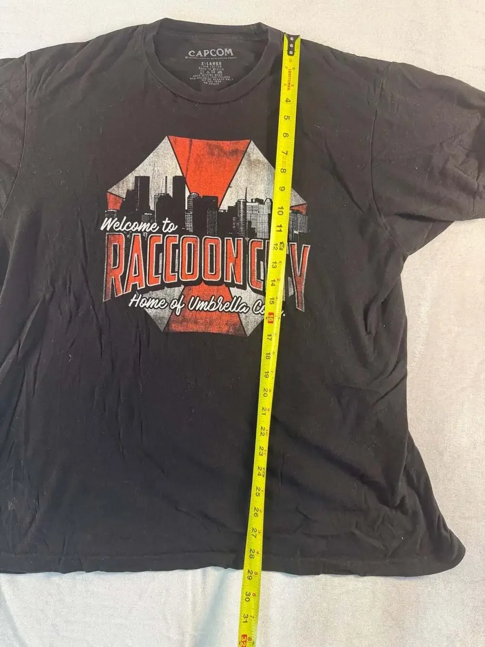 Capcom Resident Evil 'Welcome to Raccoon City Home of Umbrella Corp.' T-Shirt